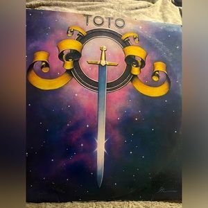 Toto -Self Titled Vinyl LP Record CBS Org Ois V. Rare VG/VG .